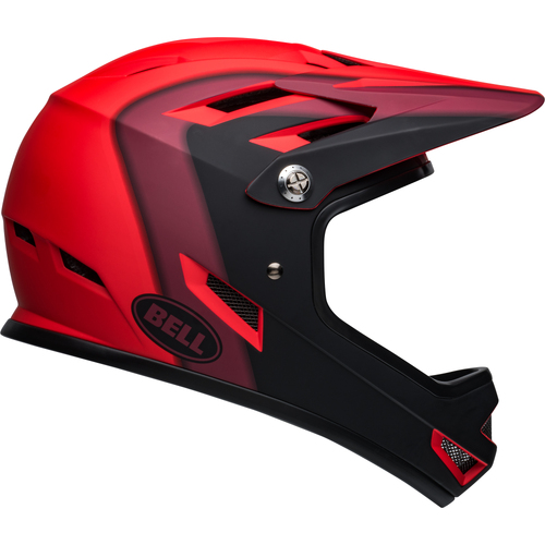 Bell 2022 Sanction Helmet Presence Matte Red/Black