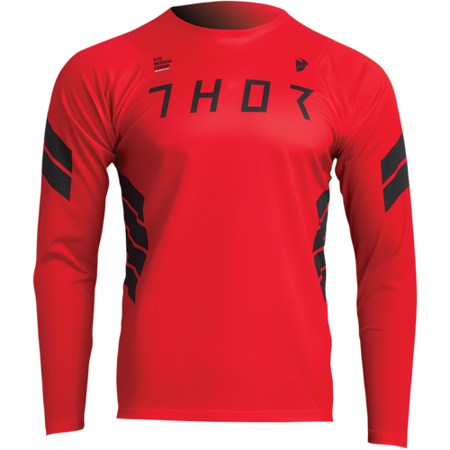Thor Assist Sting Long Sleeve Jersey Red/Black
