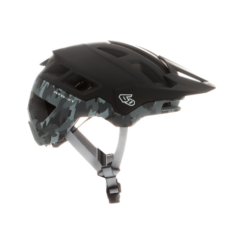 6D ATB-2T Accent Matte Black/Camo Helmet
