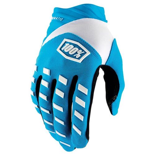 100% Airmatic Gloves Blue