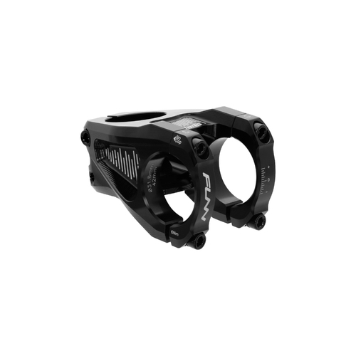 FUNN Equalizer Stem (31.8mm Bar Clamp/42mm Length/10mm Drop/Rise/Steer 1-1/8 Inch) Black