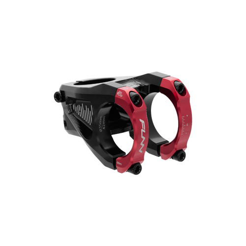 FUNN Equalizer Stem (35mm Bar Clamp/42mm Length/10mm Drop/Rise/Steer 1-1/8 Inch) Red