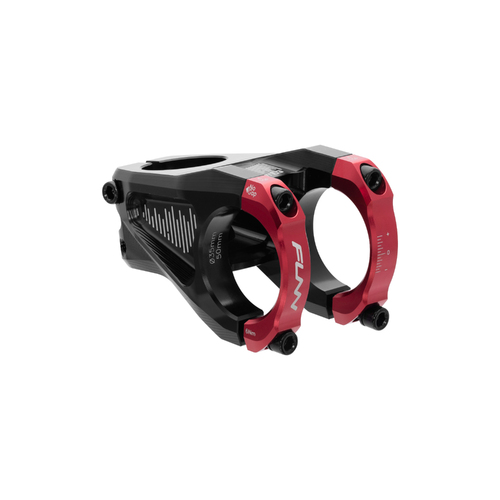 FUNN Equalizer Stem (35mm Bar Clamp/50mm Length/10mm Drop/Rise/Steer 1-1/8 Inch) Red