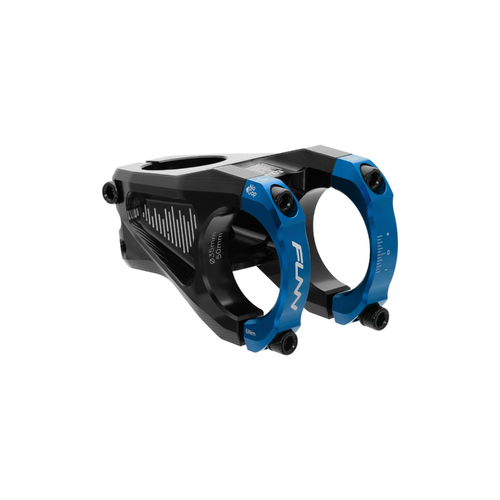 FUNN Equalizer Stem (35mm Bar Clamp/50mm Length/10mm Drop/Rise/Steer 1-1/8 Inch) Blue