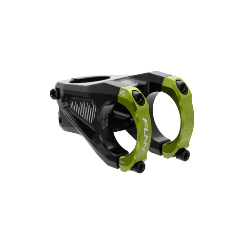 FUNN Equalizer Stem (35mm Bar Clamp/50mm Length/10mm Drop/Rise/Steer 1-1/8 Inch) Green