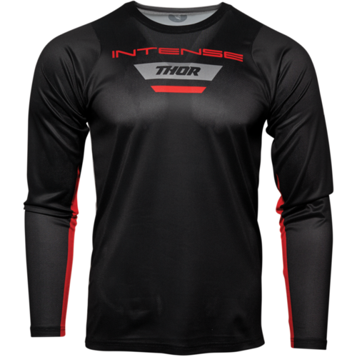 Thor Intense Assist Long Sleeve Jersey Black/Gray