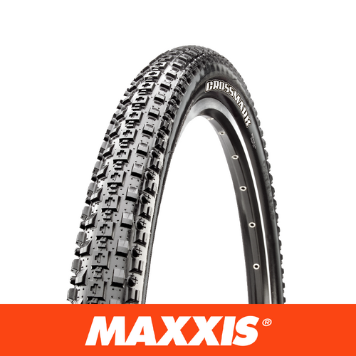 Maxxis Crossmark 26" x 2.10" Tire (Wire Bead/60 TPI/Single Compound) Black