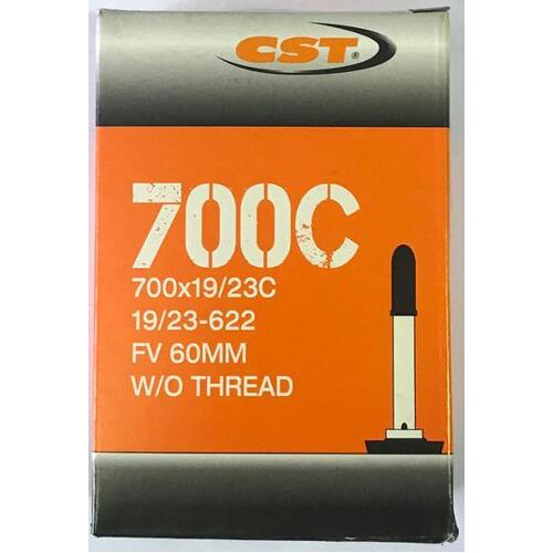 CST Presta Valve Tube 700 x 19/23 60mm (Smooth Valve)