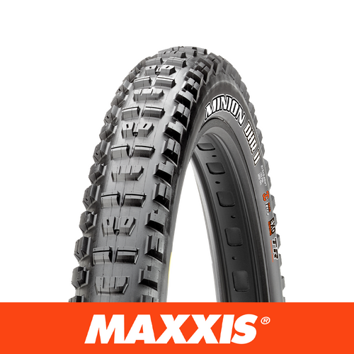 Maxxis Minion DHR II 26" x 2.30" Tire (Foldable Bead/Tubeless Ready/60 TPI/EXO Casing/3C MaxxTerra Compound)