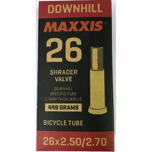 Maxxis Downhill Tube 26" x 2.50"/2.70" Schrader Valve