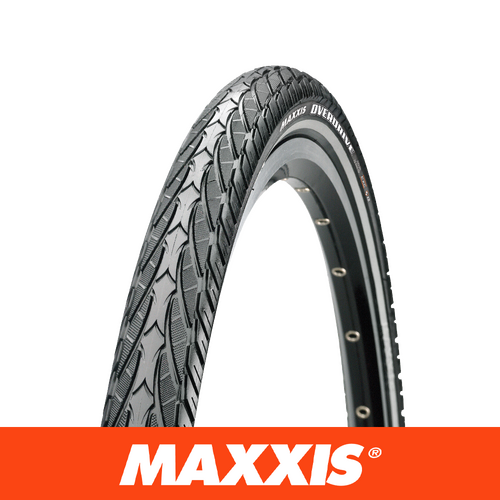 Maxxis Overdrive 26" x 1.75" Tire (Wire Bead/60 TPI/MaxxShield Casing)