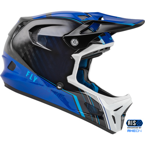 FLY Racing Werx-R MTB/BMX Helmet Blue/Carbon