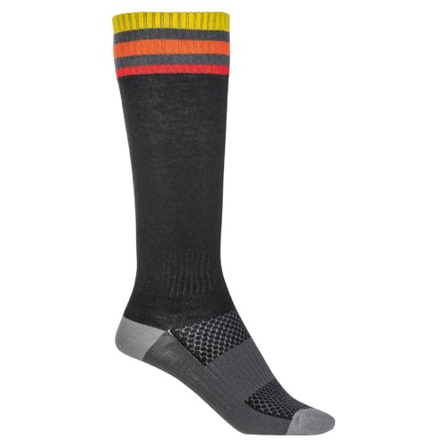 FLY Racing MX Thin Youth Socks Black