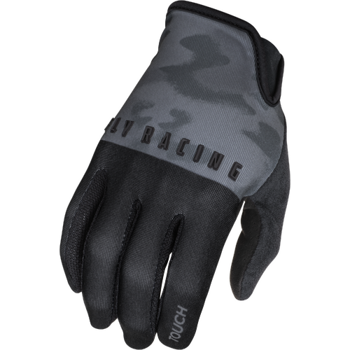 FLY Racing 2022 Media Gloves Black/Grey Camo