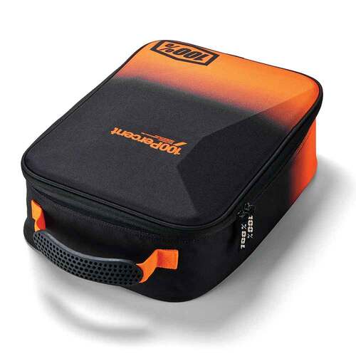 100% Goggle Case Crush Black/Orange