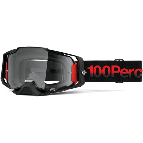 100% Armega Goggles Tzar with Clear Lens