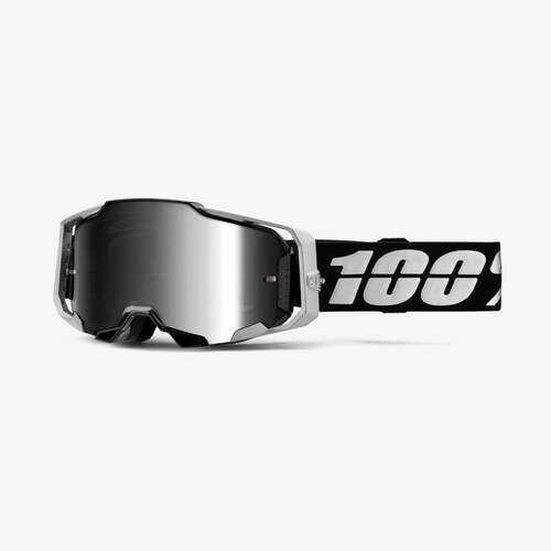 100% Armega Goggle Renen S2 with Mirror Silver Lens