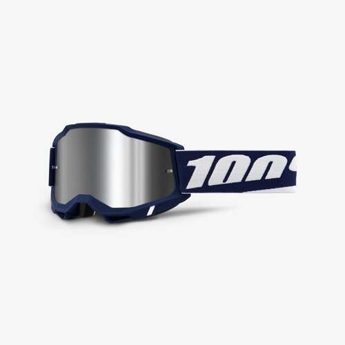 100% Accuri2 Goggles Mifflin with Mirror Silver Flash Lens