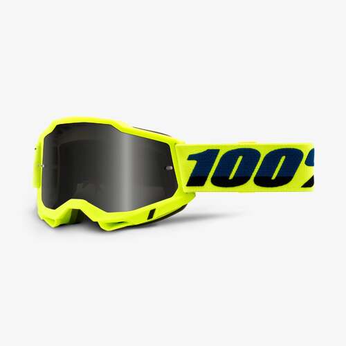 100% Accuri2 Sand Goggles Yellow with Smoke Lens