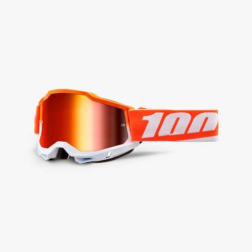 100% Accuri2 Youth Goggle Matigofun with Mirror Red Lens