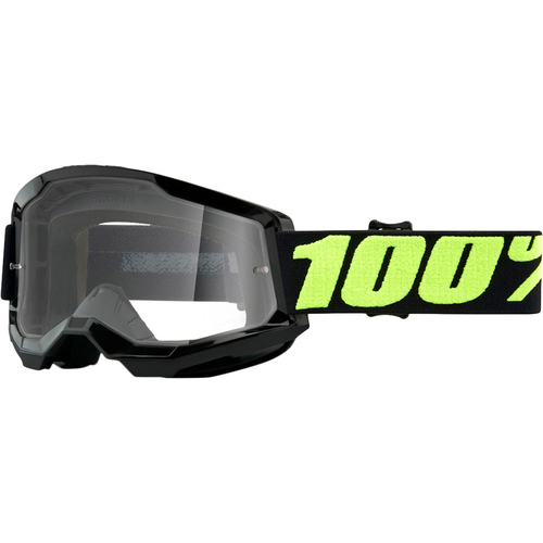 100% Strata2 Goggle Upsol with Clear Lens