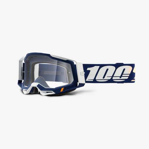 100% Racecraft2 Goggle Concordia with Clear Lens