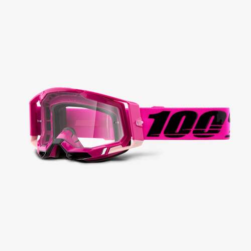 100% Racecraft2 Goggle Maho with Clear Lens