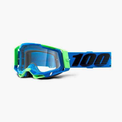 100% Racecraft2 Goggle Fremont with Clear Lens