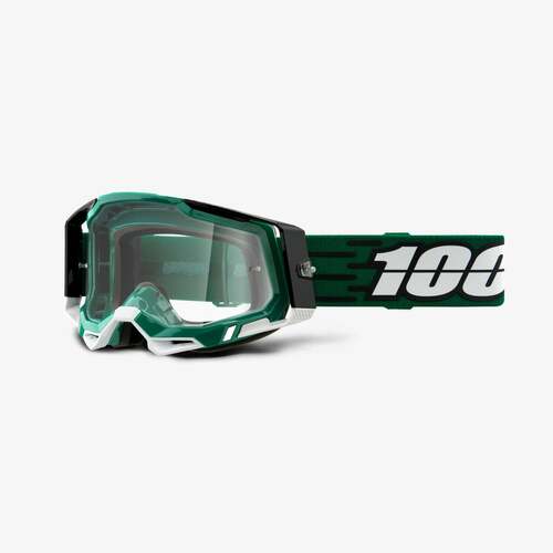 100% Racecraft2 Goggle Milori with Clear Lens