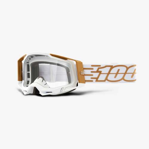 100% Racecraft2 Goggle Mayfield with Clear Lens