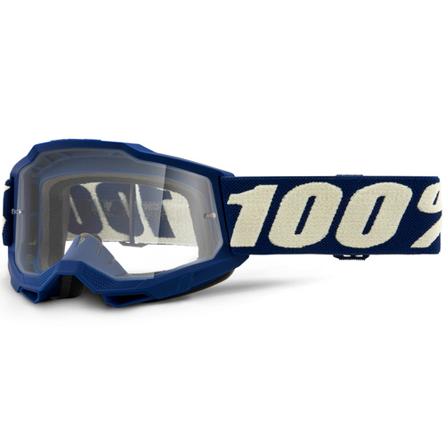 100% Accuri2 Youth Goggle Deepmarine with Clear Lens