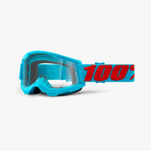 100% Strata2 Goggle Summit with Clear Lens