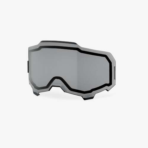 100% Non Vented Dual Smoke Lens for Armega Goggles