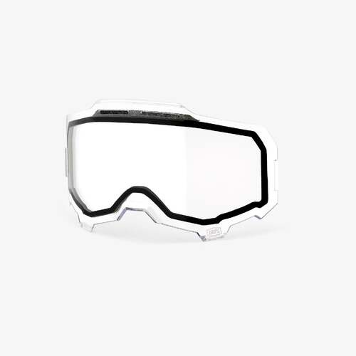 100% Vented Dual Clear Lens for Armega Goggles