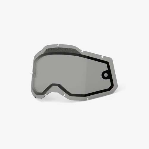 100% Vented Dual Smoke Lens for Racecraft2, Accuri2 & Strata2 Goggles